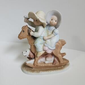 Home Interiors & Gifts Circle Of Friends Onward Christian Soldiers 1996 Figurine